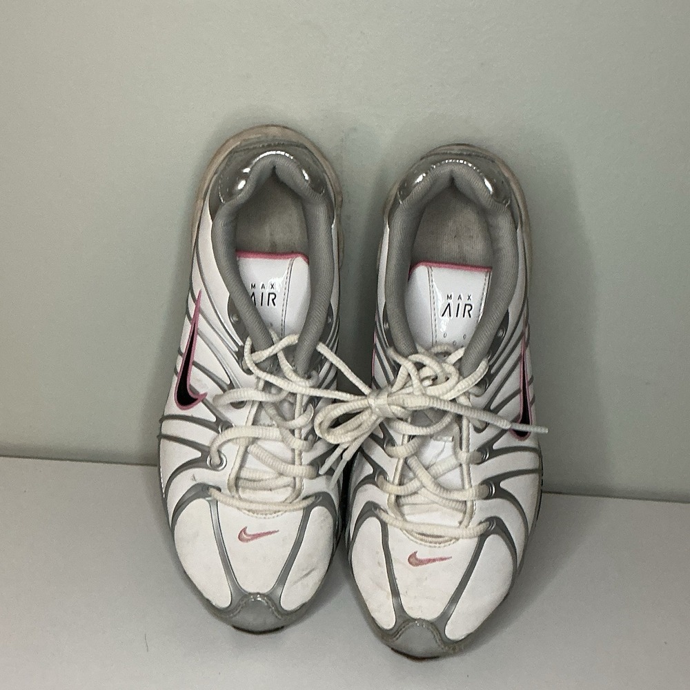 Nike Air Max Torch SL Women's US 8.5 White Silver Pink 317004-106 - Picture 4 of 6